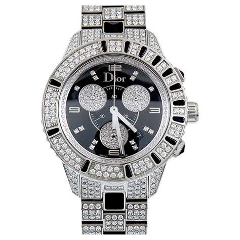 la d de dior diamond watch|christian Dior diamond watch value.